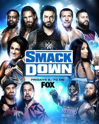 WWE Friday Night Smackdown 22th March 2024 720p 350MB WEBRip 480p