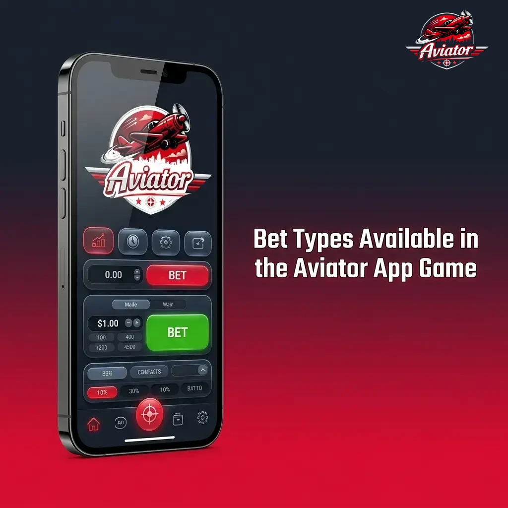 Single and double bet types with auto-bet and auto-cash-out options in Aviator app game