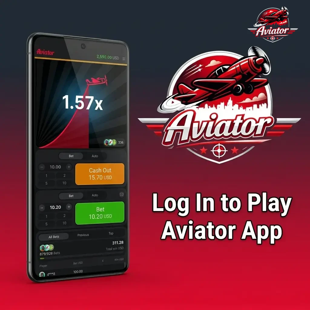 Aviator App casino login steps on mobile and desktop to access your account and play games