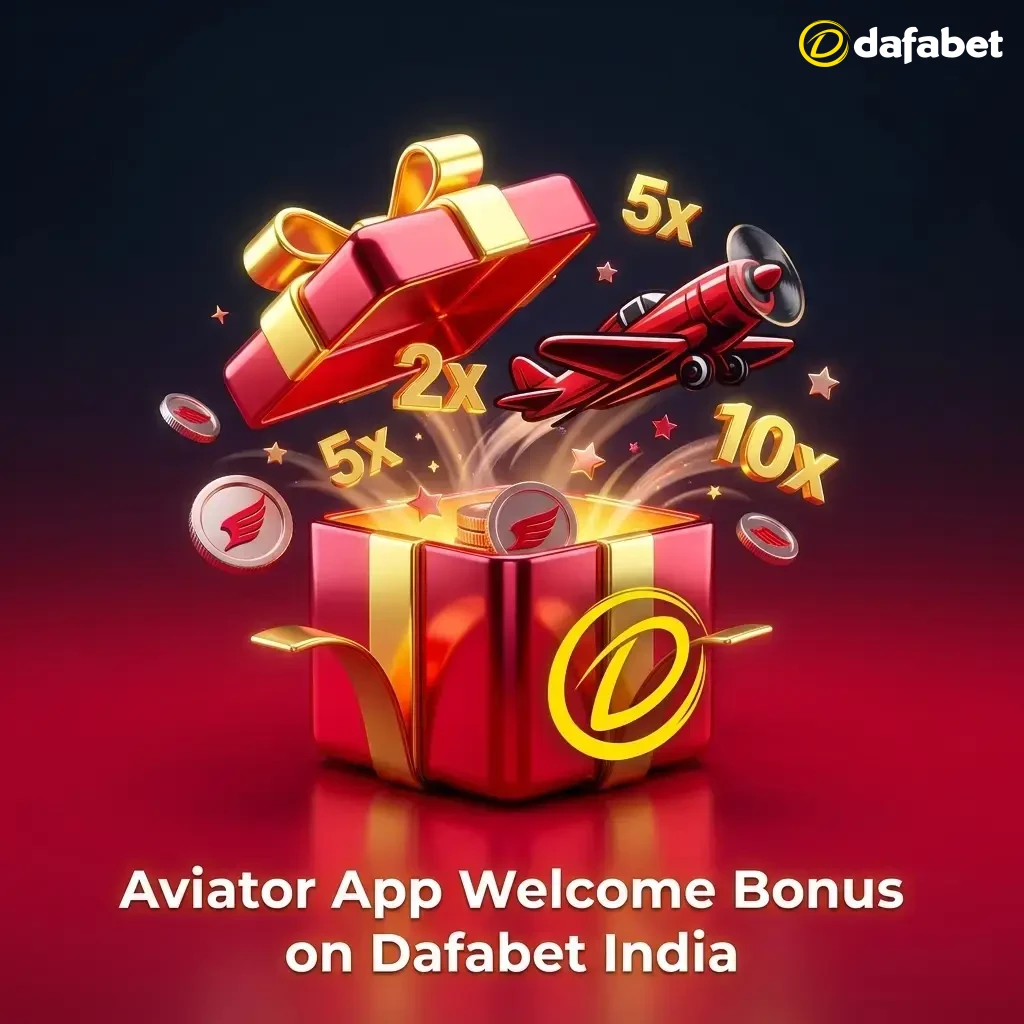 Dafabet Aviator app welcome bonus 100% up to 20000 INR for new casino players in India
