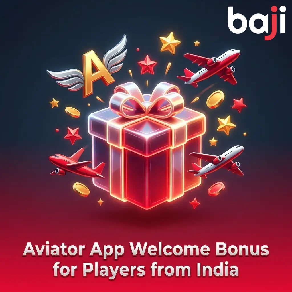 Baji Live Aviator App 100% welcome bonus up to 1000 INR for new players in India with 500 INR minimum deposit