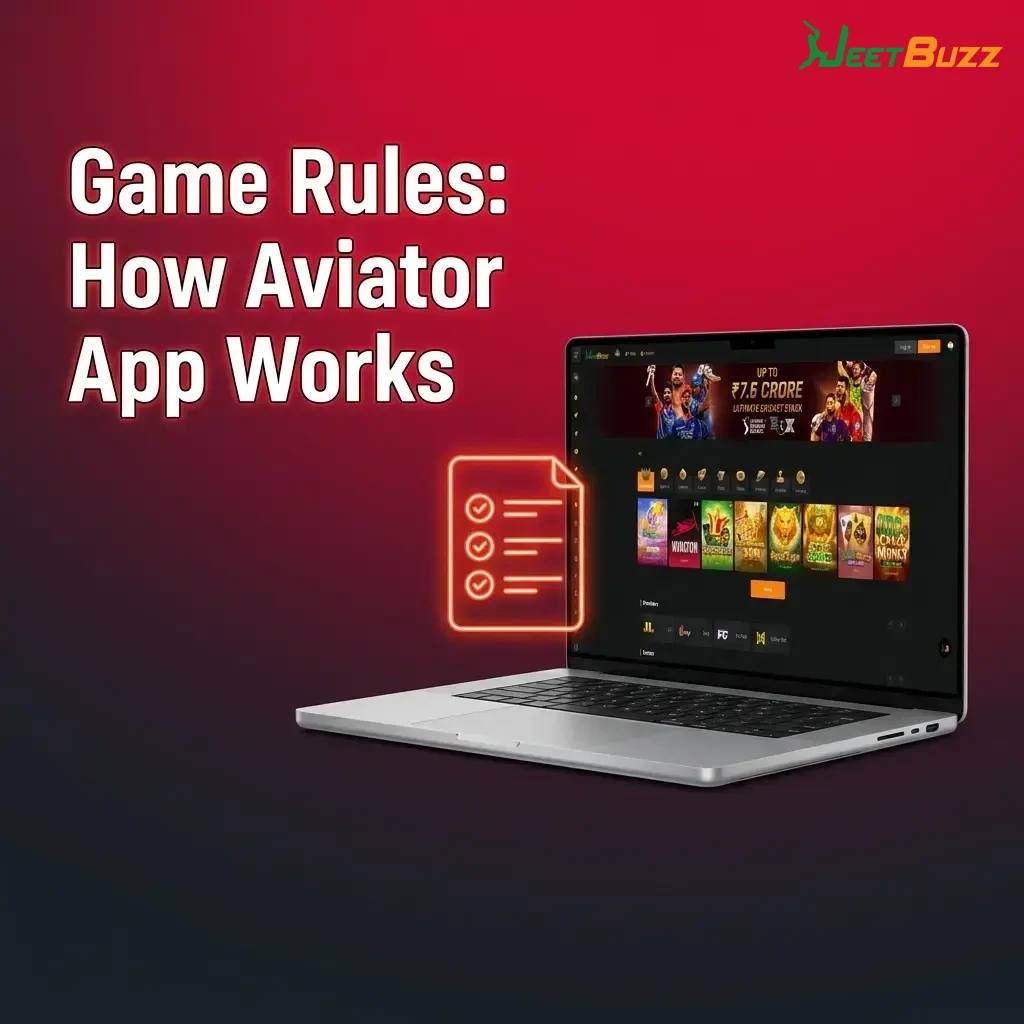 Aviator App gameplay showing a plane taking off with rising multiplier, bet placement, and auto cashout features explained