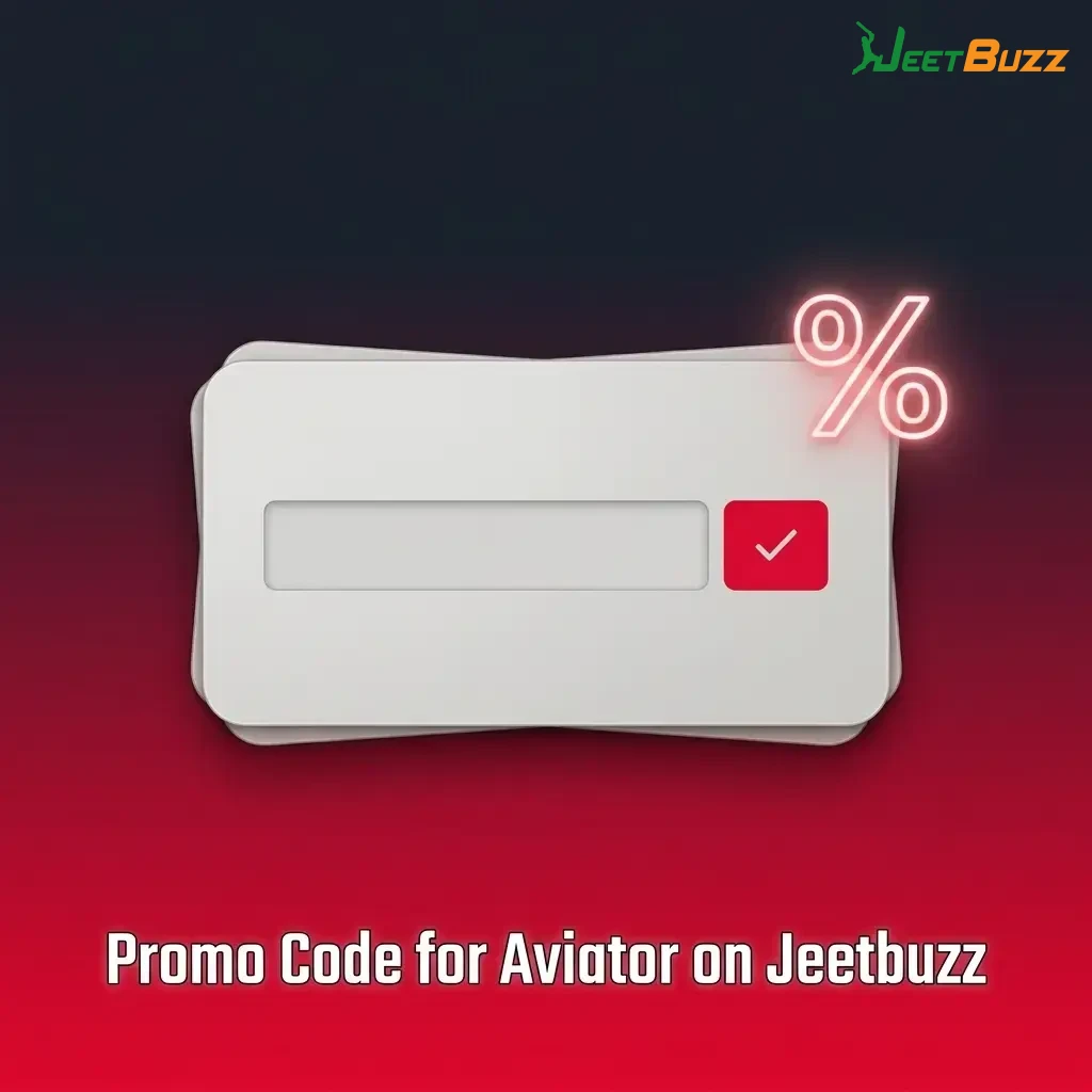 Jeetbuzz promo code entry field for Aviator game during registration to activate bonus balance rewards