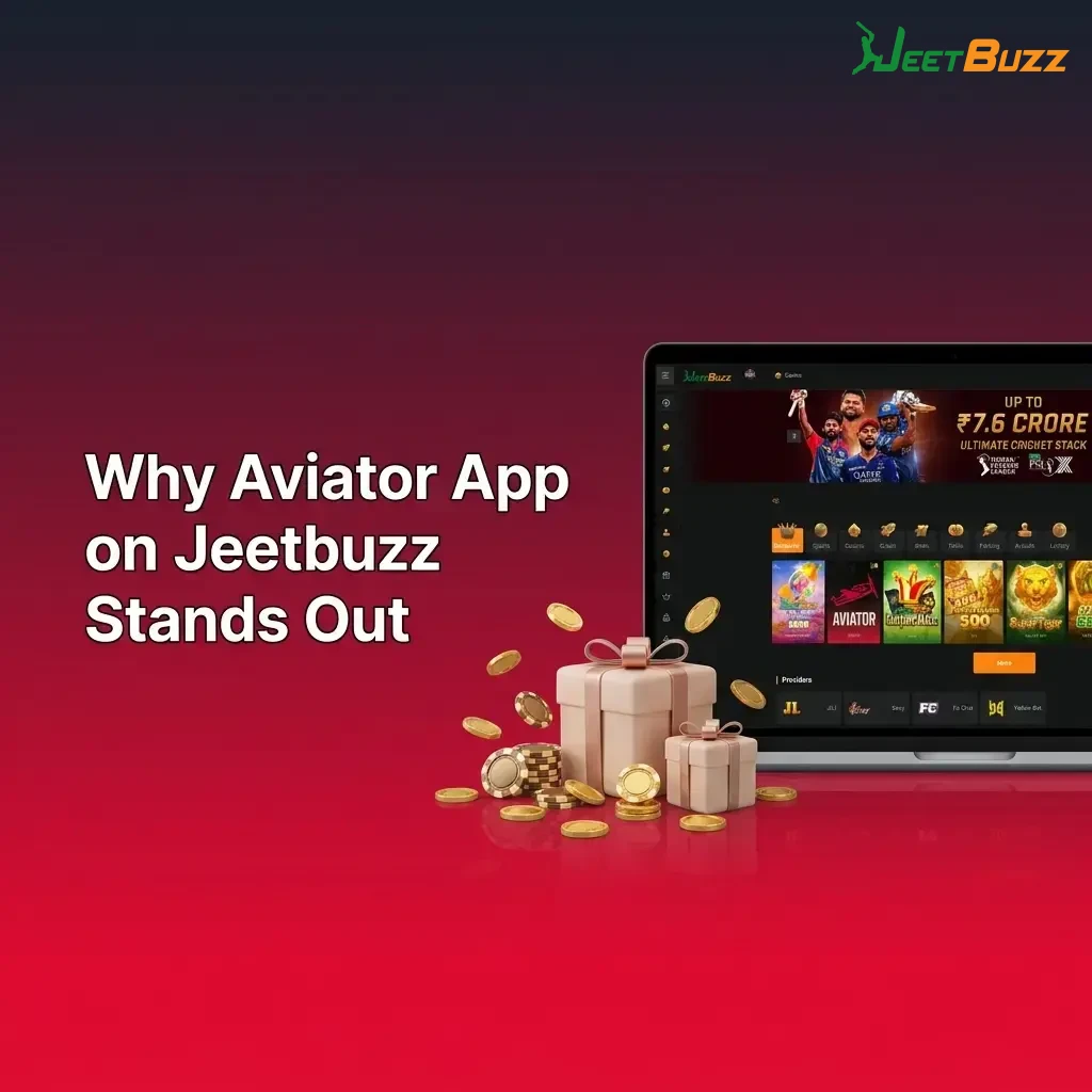 Jeetbuzz Aviator app features including 97% RTP, INR deposits, dual bet, and provably fair system for Indian players